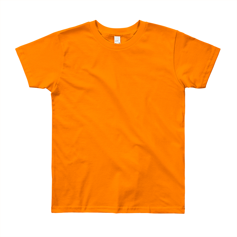 оранжевая футболка детская
