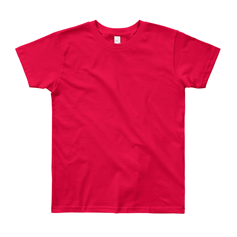 футболка красная детская