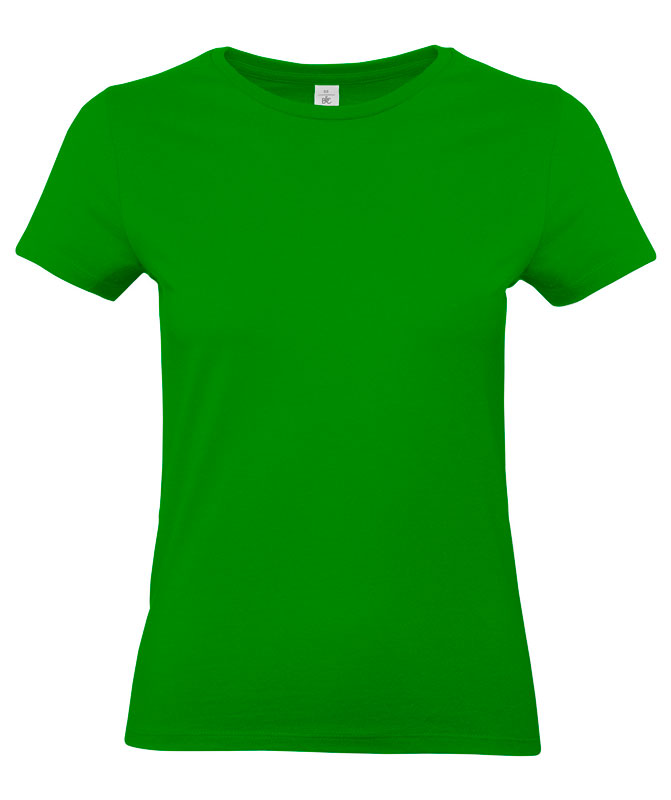 зеленая футболка женская