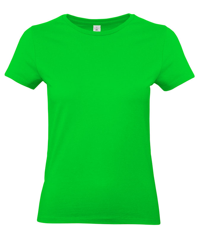 зеленая футболка женская