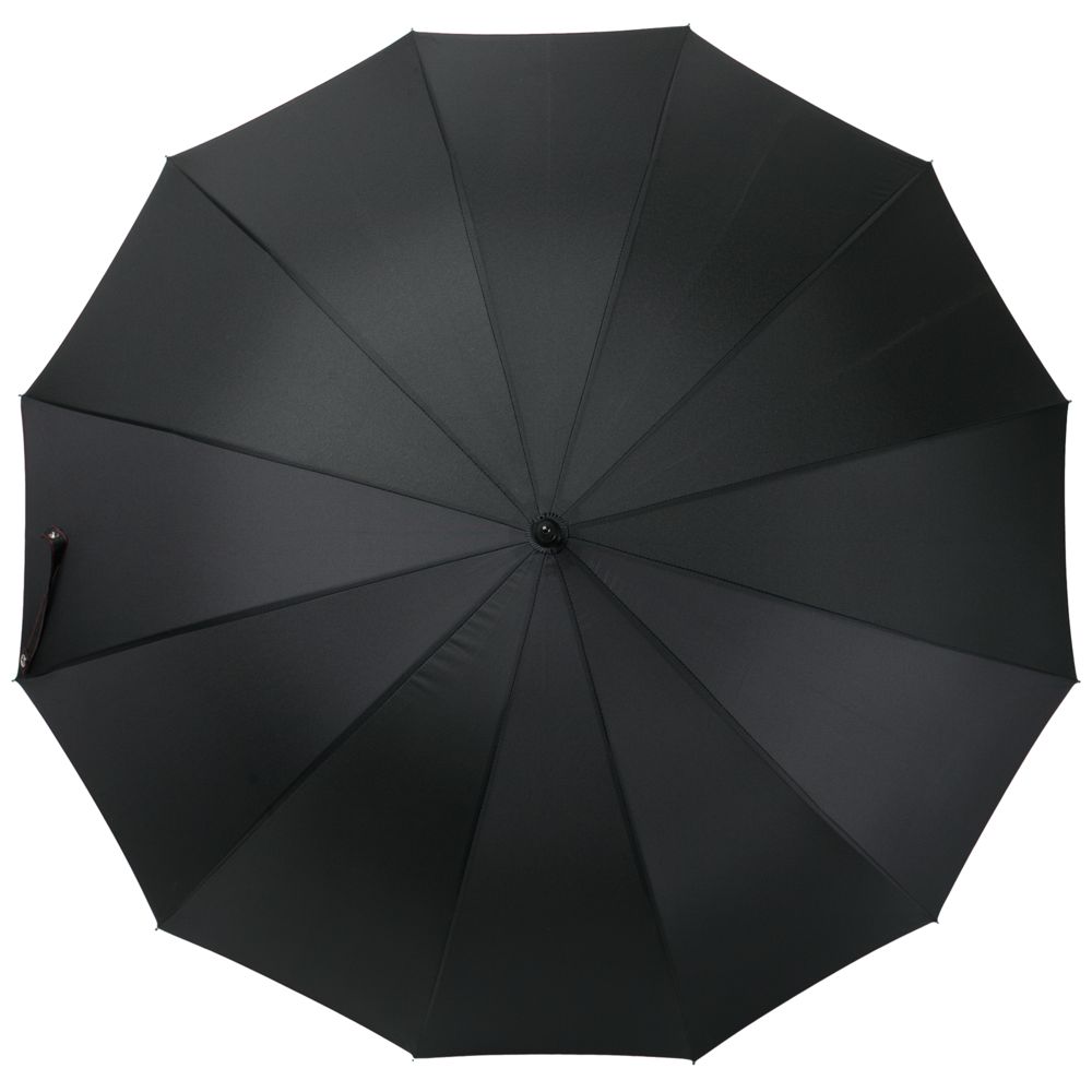 Зонт  Matteo Tantini Lui, черный с красным