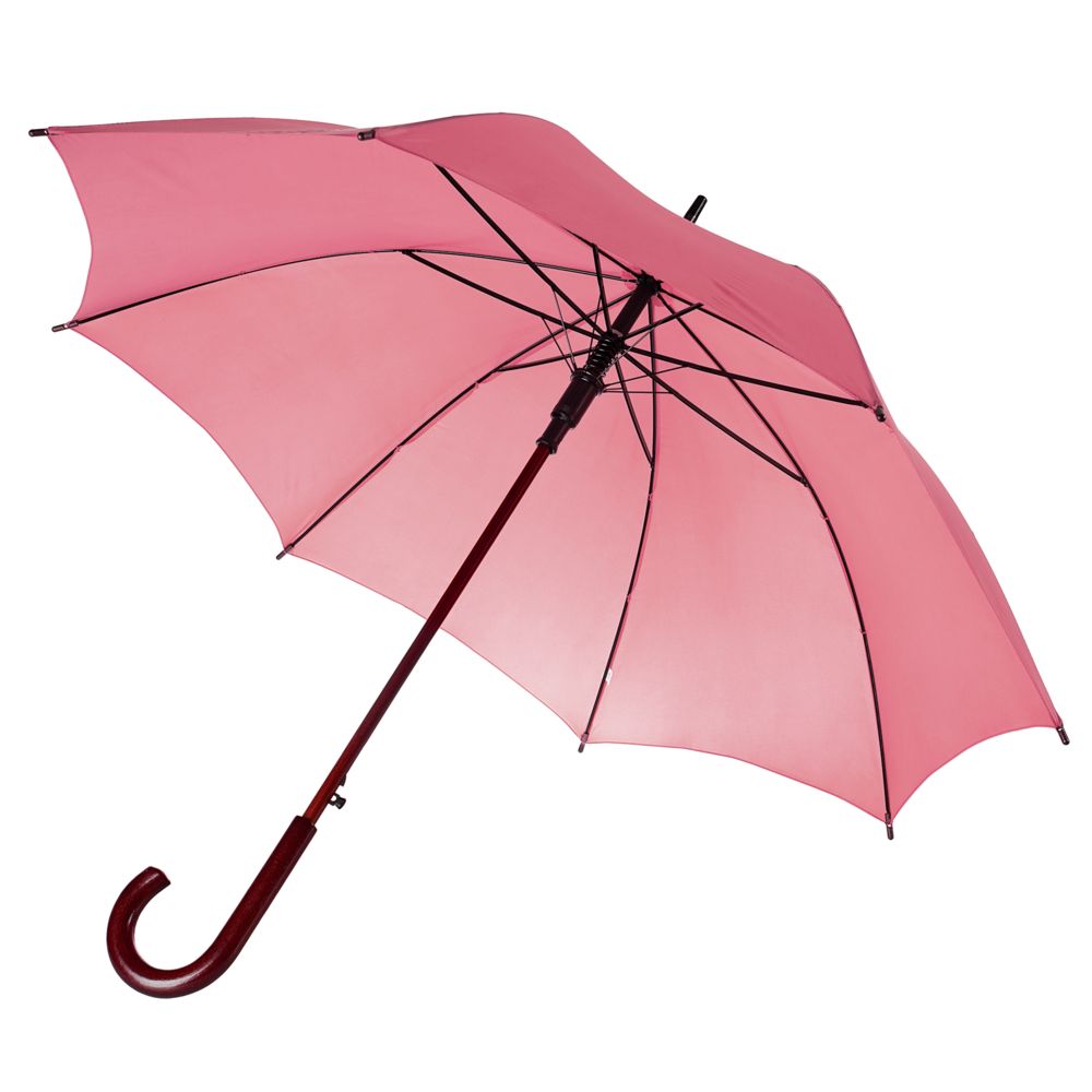 Зонт трость unit standart, розовый