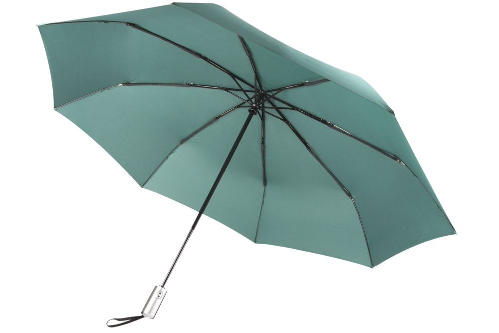 Зонт складной unit fiber, зеленый